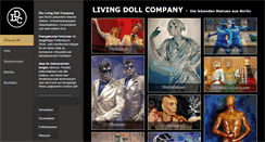 Desktop Screenshot of livingdoll-company.de
