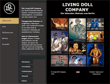 Tablet Screenshot of livingdoll-company.de
